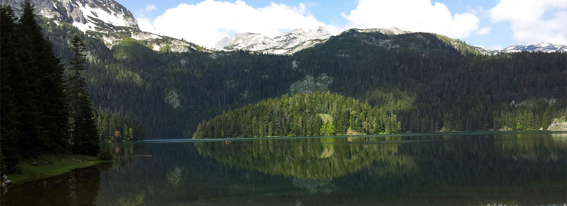 Montenegro walking guided holiday - Black Lake, Durmitor mountain