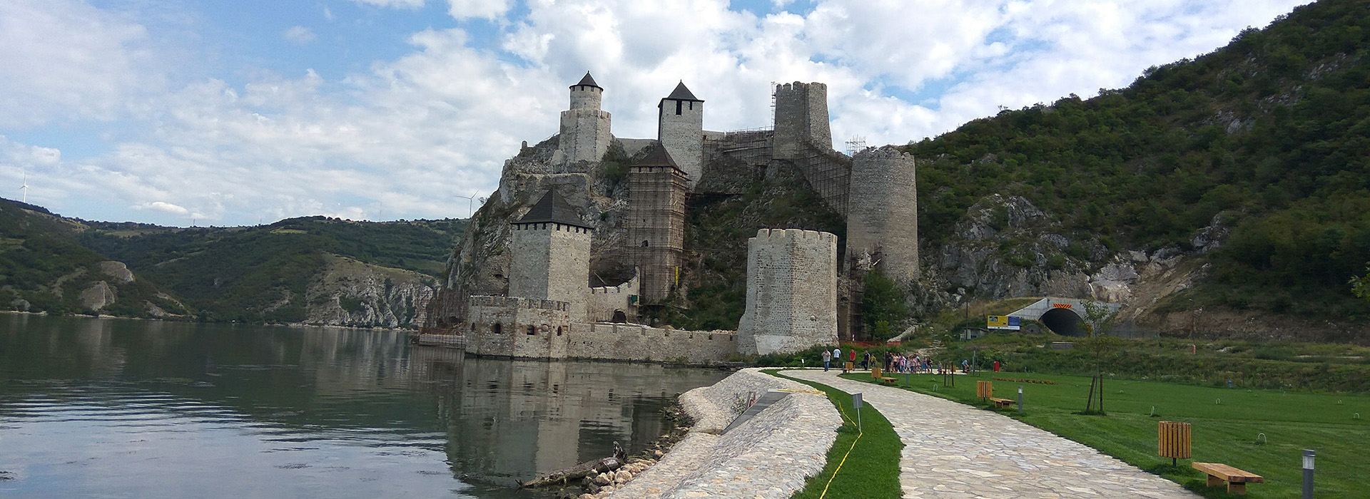 Danube Self-Guided Cycling Holiday - Golubac fortress