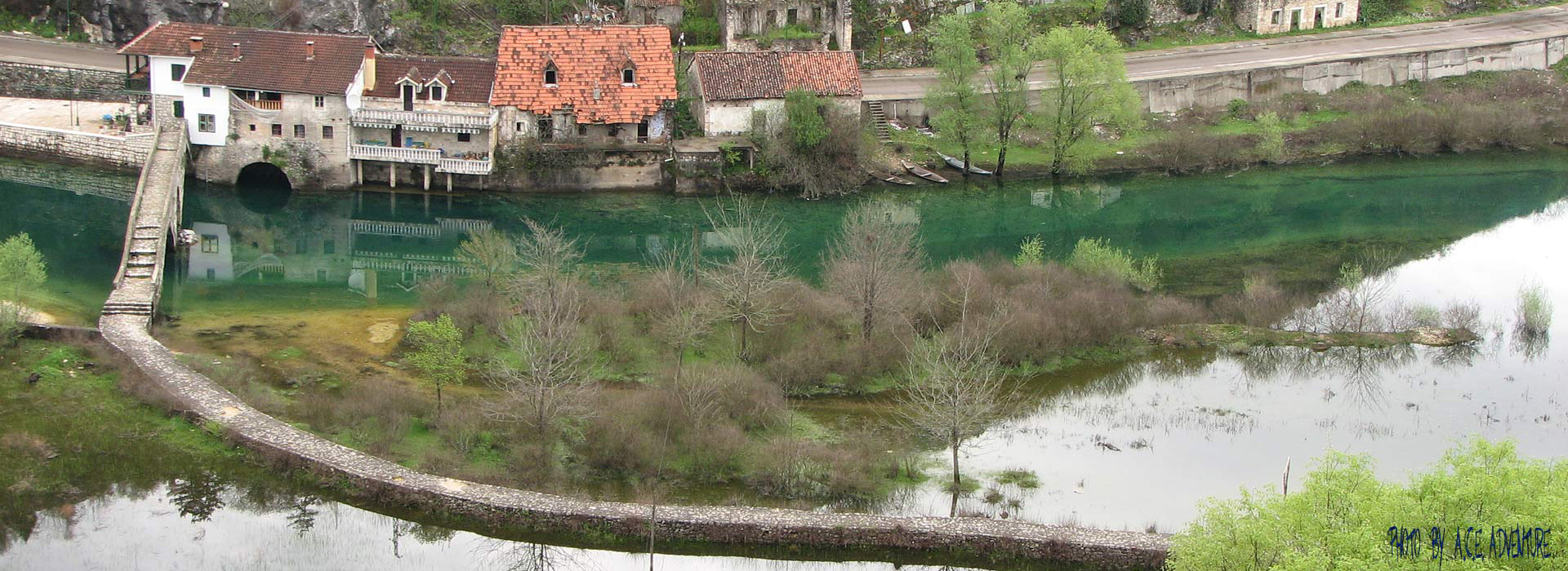 Cycling Balkans guided holiday - River Crnojevica