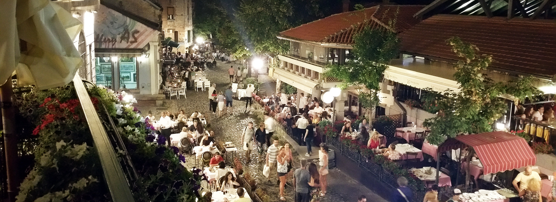 Walking Serbia guided holiday - Skadarlija, Belgrade